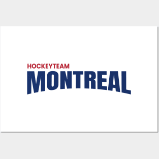 hockey team of montreal Posters and Art